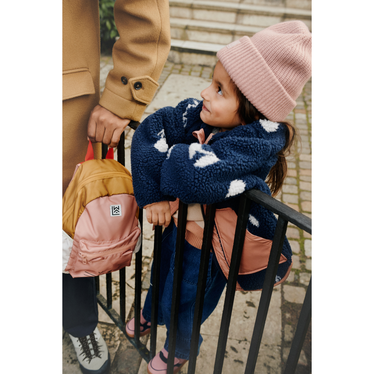 Liewood Andreas Cat Backpack - Tuscany rose multi mix - BACKPACK