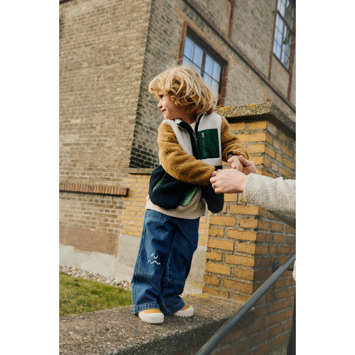 Liewood Cesar Denim Trousers - Medium blue denim - PANTS