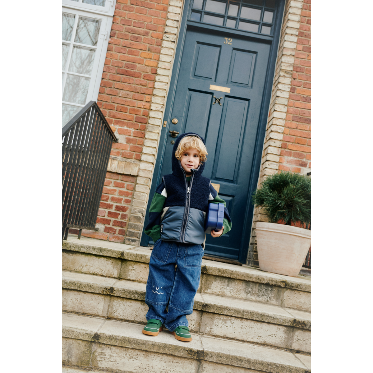 Liewood Cesar Denim Trousers - Medium blue denim - PANTS