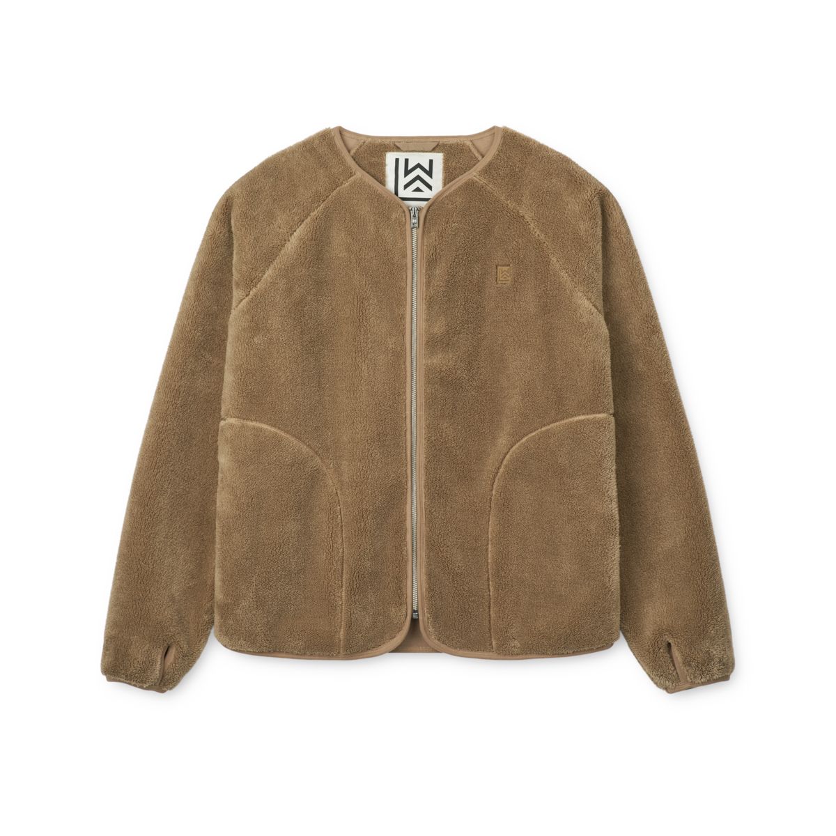 Liewood Calina Adult Pile Jacket - Oat - JACKET