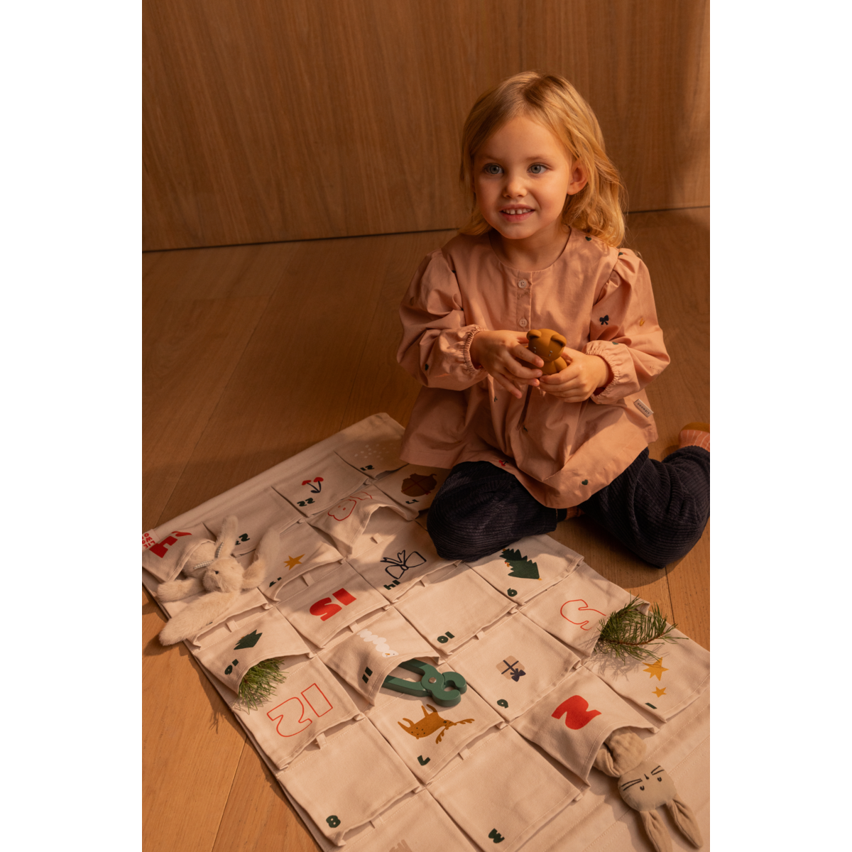 Liewood Babbo Christmas Calendar - Holiday / Sandy - HOLIDAY