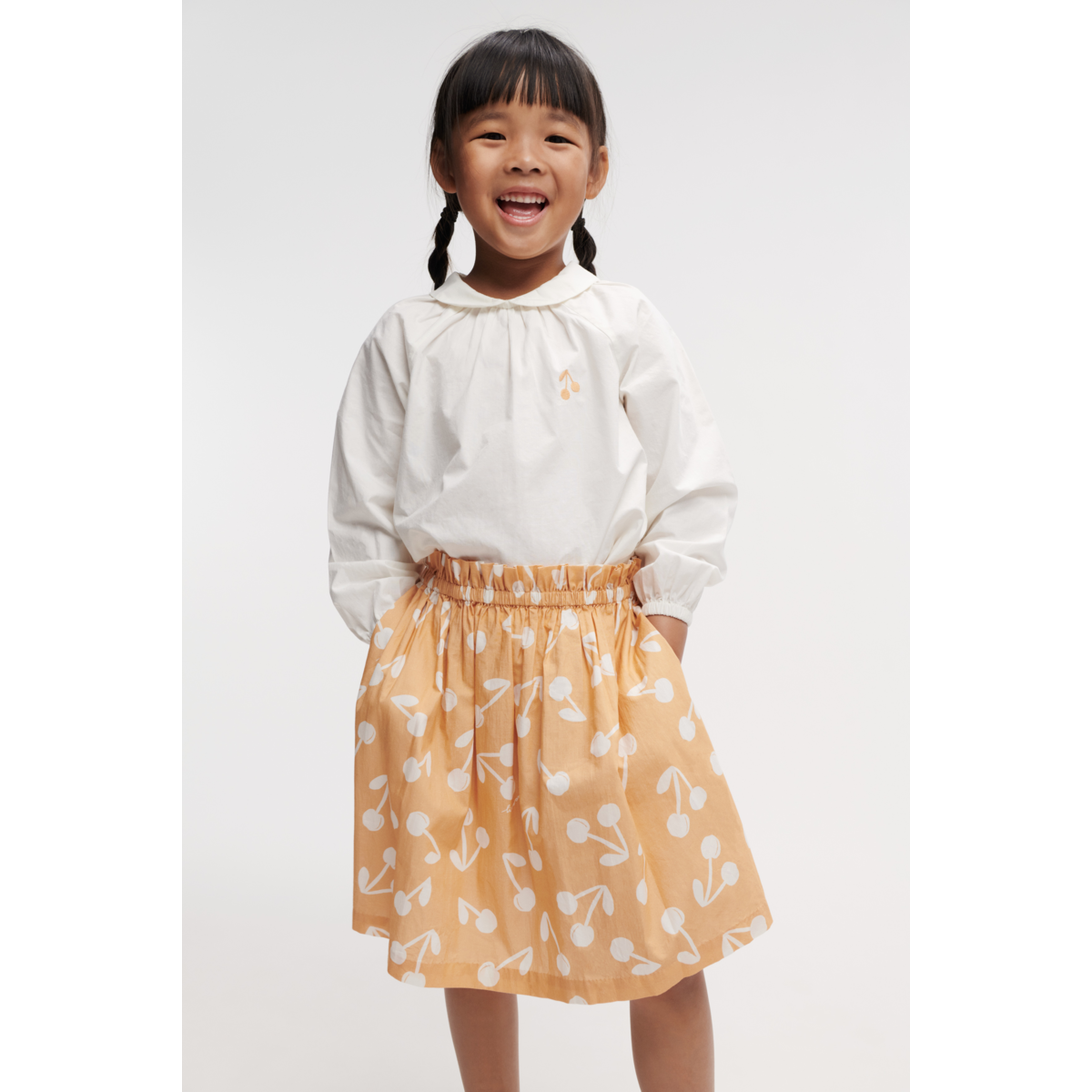 Liewood Gabriella Printed Skirt - Cherry blossom / Light apricot - SKIRT