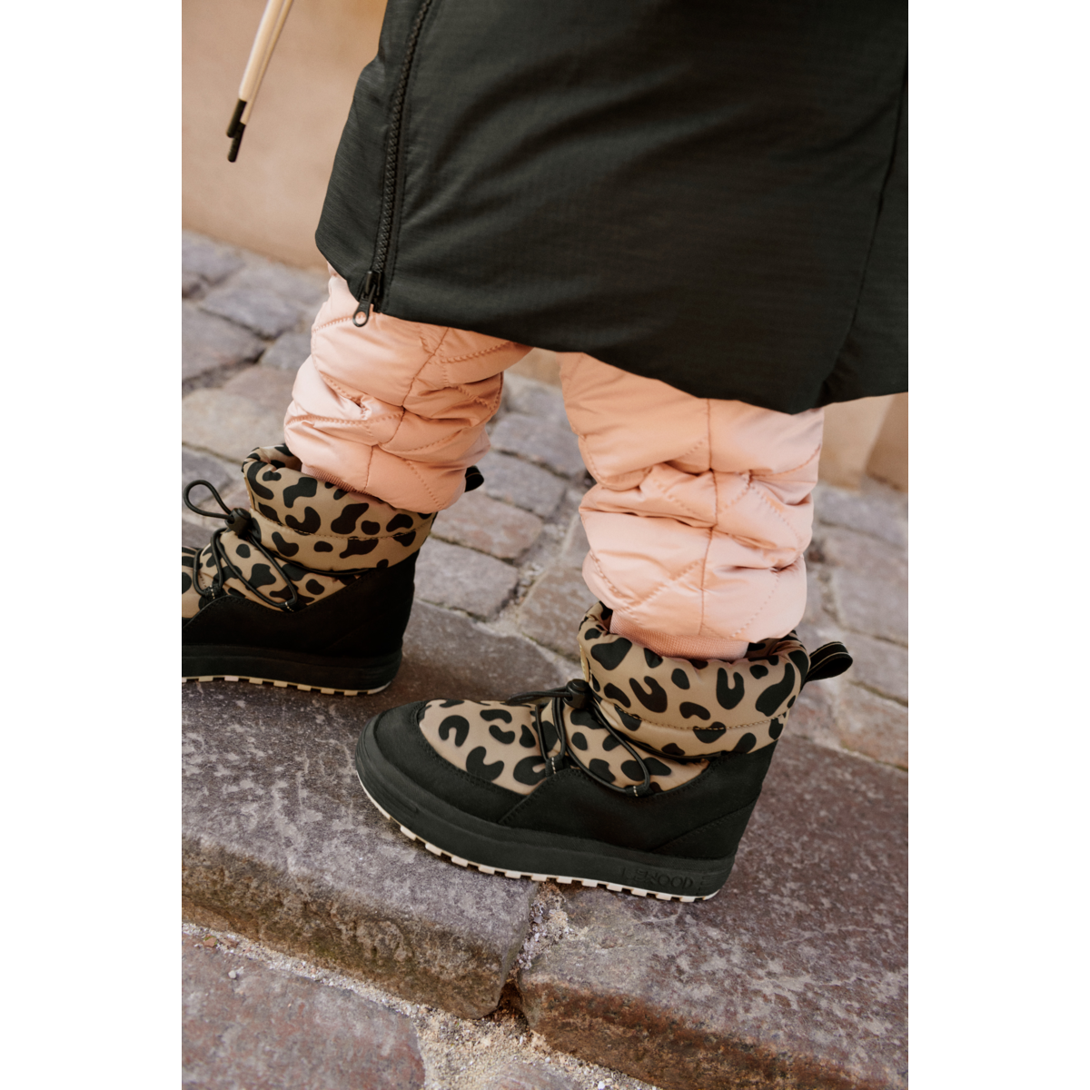 Liewood Zoey Winter Boots - Mega leo / Oat mix - SNOW BOOTS