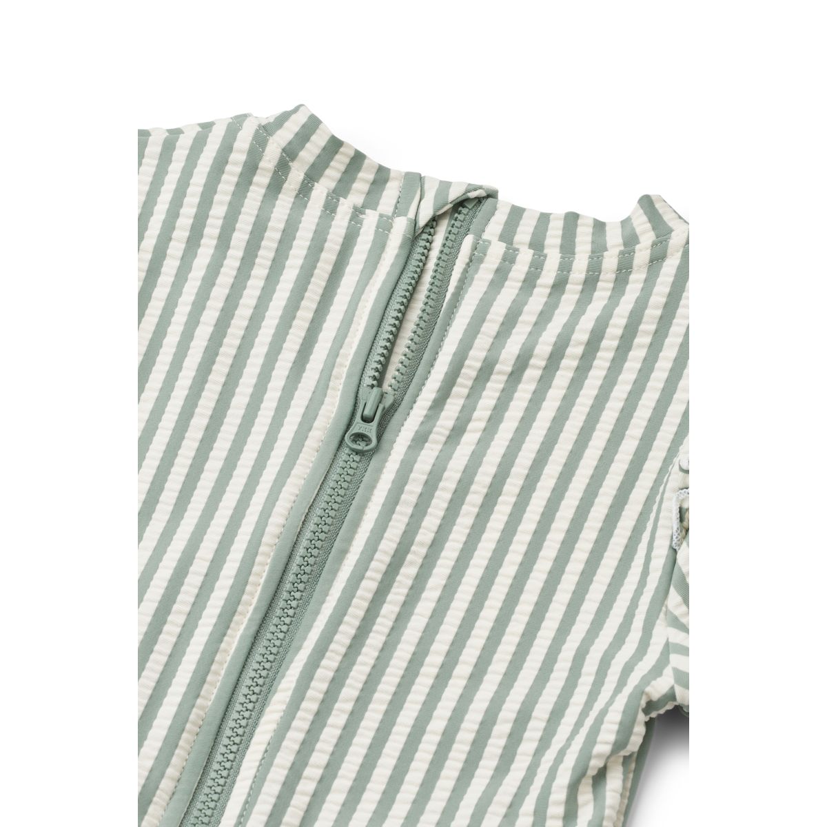 Liewood Sille Seersucker Baby Swimsuit - Y/D stripe Peppermint / Creme de la creme - SWIMSUIT