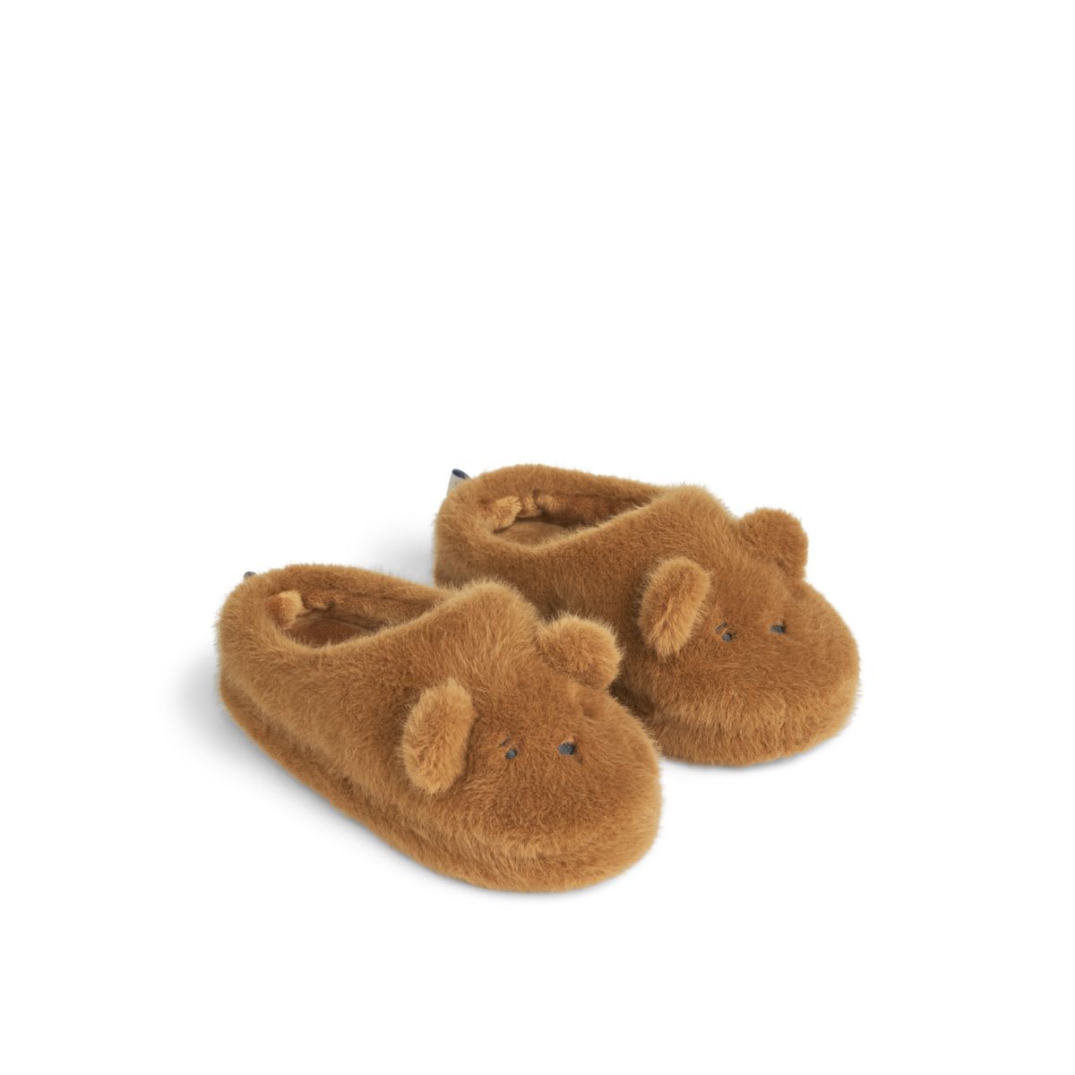 Liewood Aviaja Bear Slippers - Golden caramel - INDOOR SLIPPERS