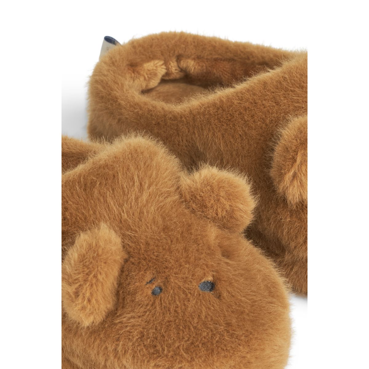 Liewood Aviaja Bear Slippers - Golden caramel - INDOOR SLIPPERS