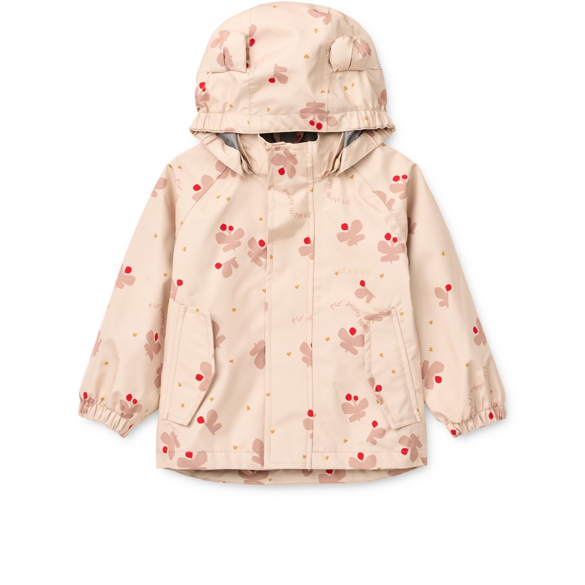 Liewood MANU Toddler Rainwear Set - Butterfly / Apple blossom - SET