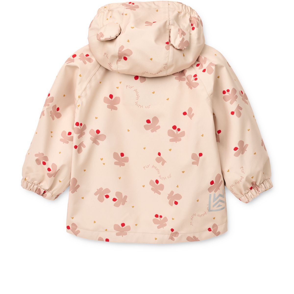Liewood MANU Toddler Rainwear Set - Butterfly / Apple blossom - SET