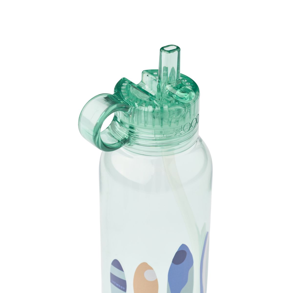 Liewood Yang Tritan Water Bottle 500 ml - Boards / Light peppermint - WATER BOTTLE