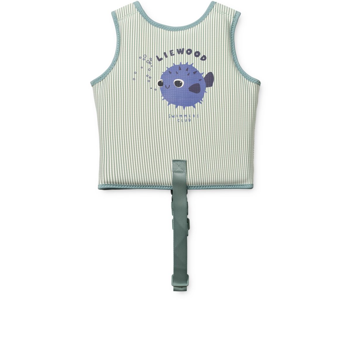 Liewood Dove Seersucker Swim Vest - Peppermint / Sandy - SWIM VEST