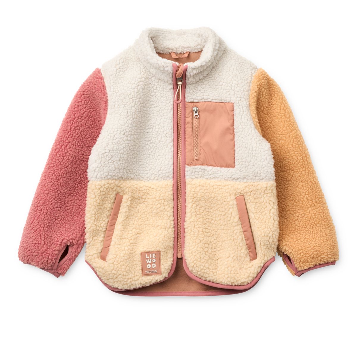 Liewood Nolan Pile Jacket - Apple blossom multi mix - JACKET
