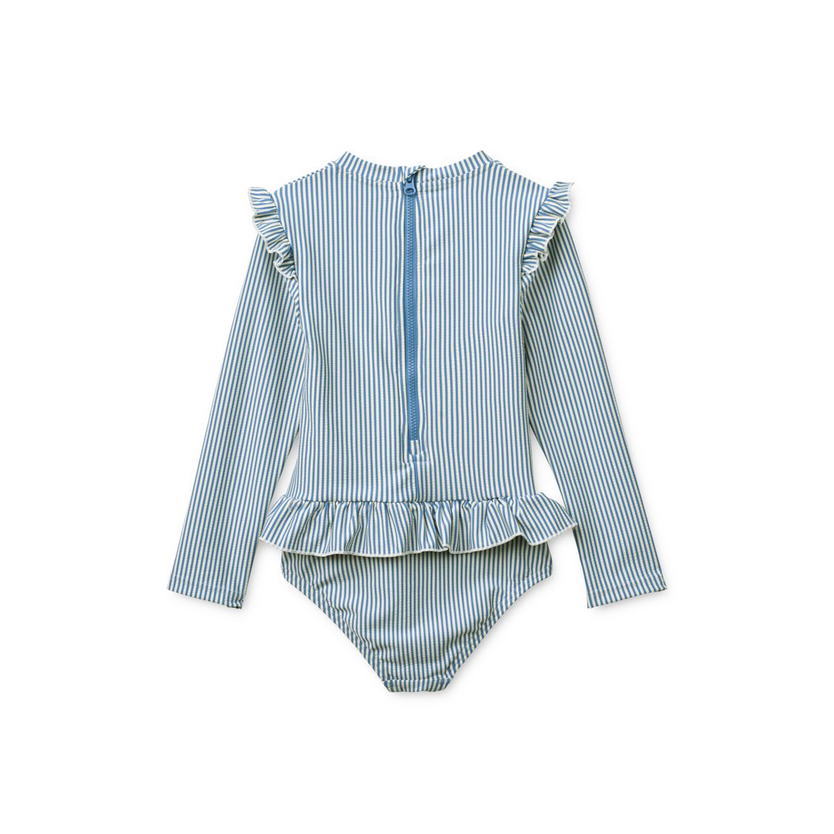 Liewood Sille Seersucker Swimsuit - Riverside / Creme de la creme - SWIMSUIT