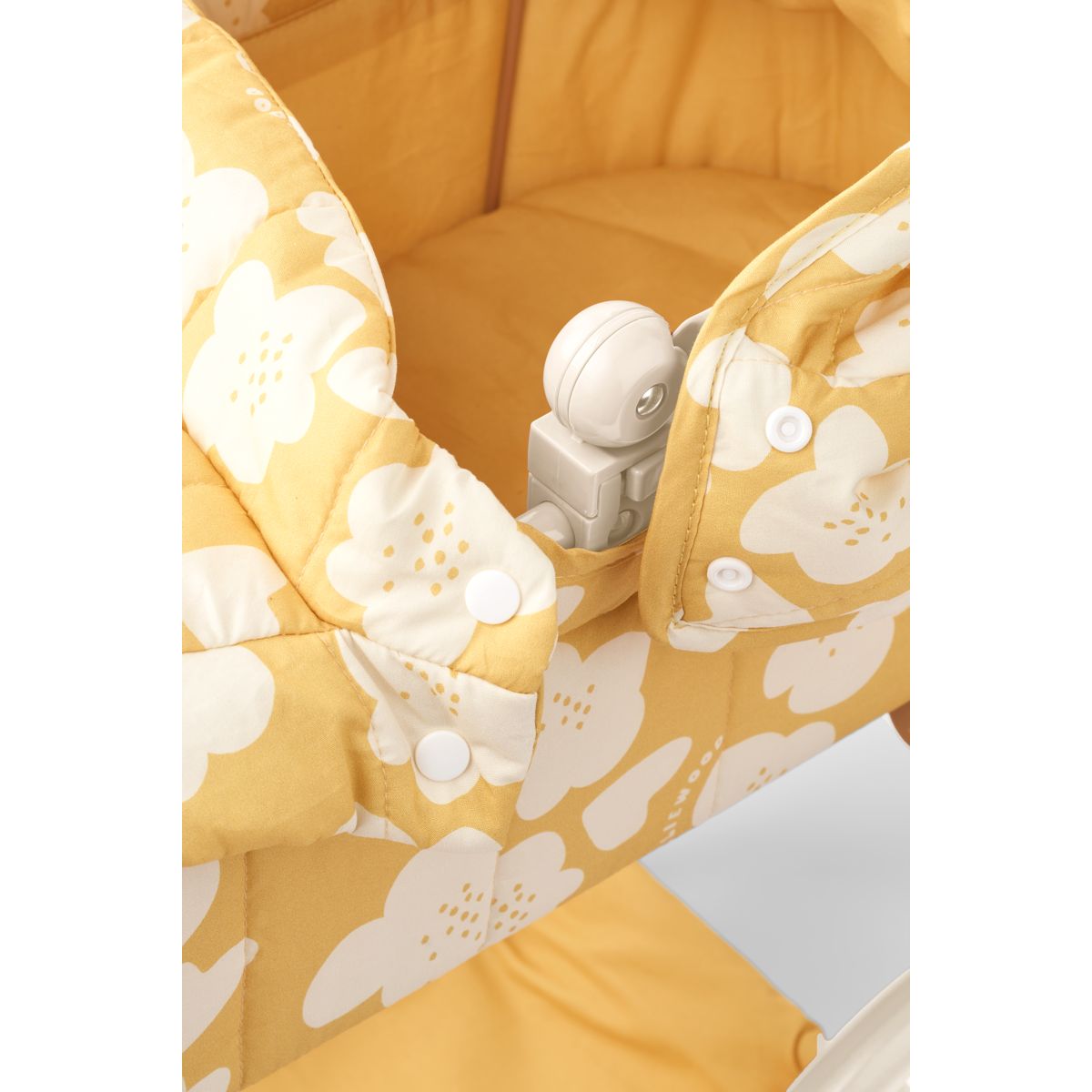Liewood Adaline Doll Pram - Flower / Lemon yellow - PRETEND PLAY