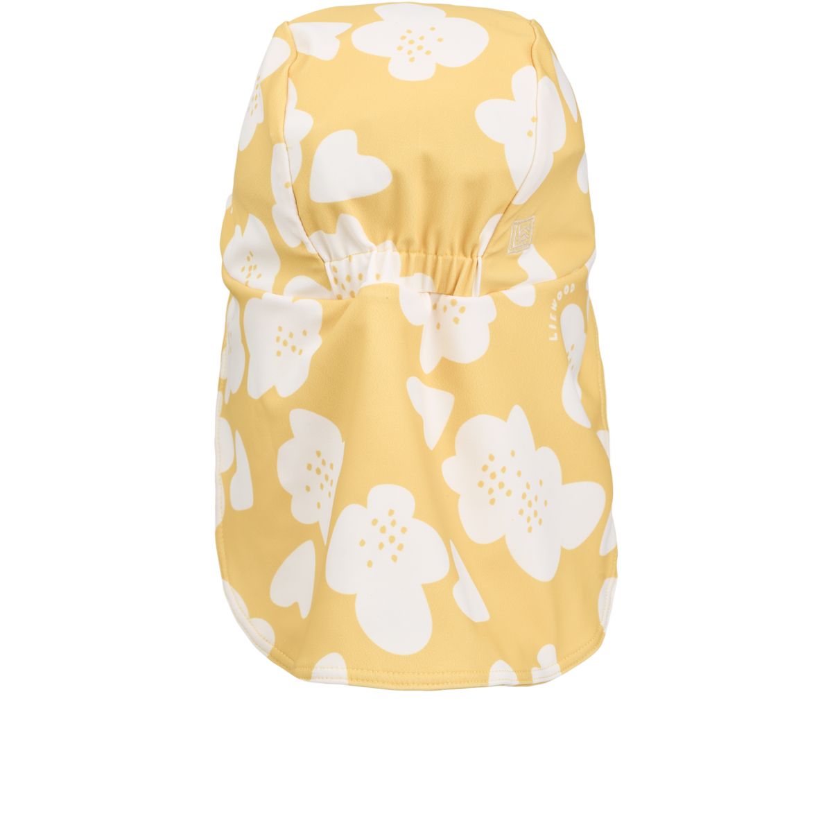 Cecilia Swim Hat - Flower / Lemon yellow