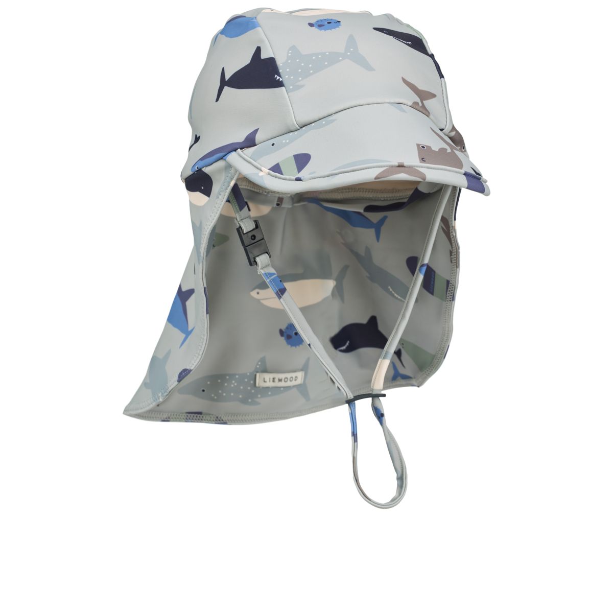 Liewood Cecilia Swim Hat - Shark / Dove blue - SWIM HAT