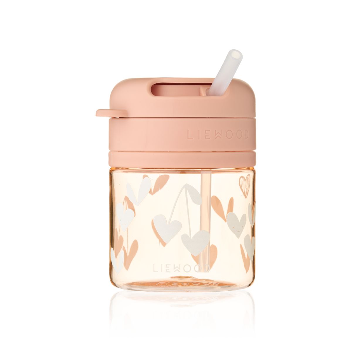 Liewood Pavia Tritan Straw Cup 280 ml - Sweethearts / Pale tuscany - CUP