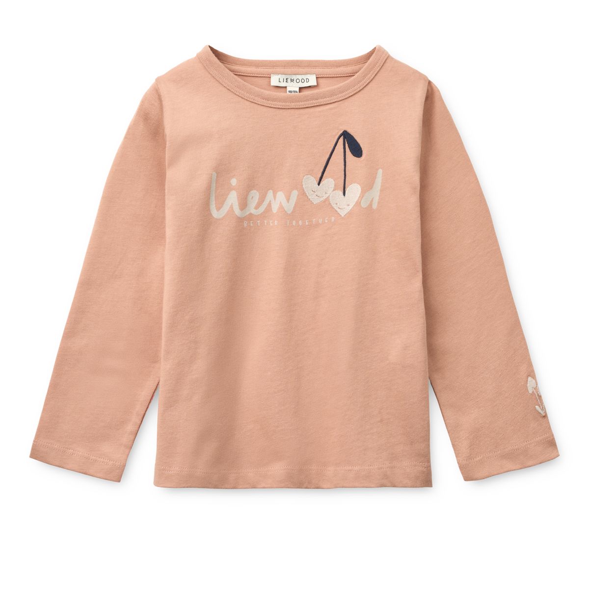 Liewood Apia Long-sleeve t-shirt - Sweethearts / Pale tuscany - TSHIRT