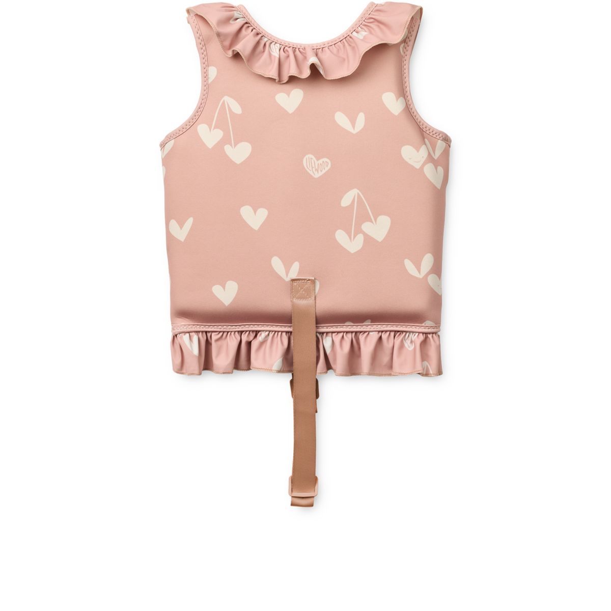 Liewood Dove Swim Vest with Frills - Sweethearts / Pale tuscany - SWIM VEST