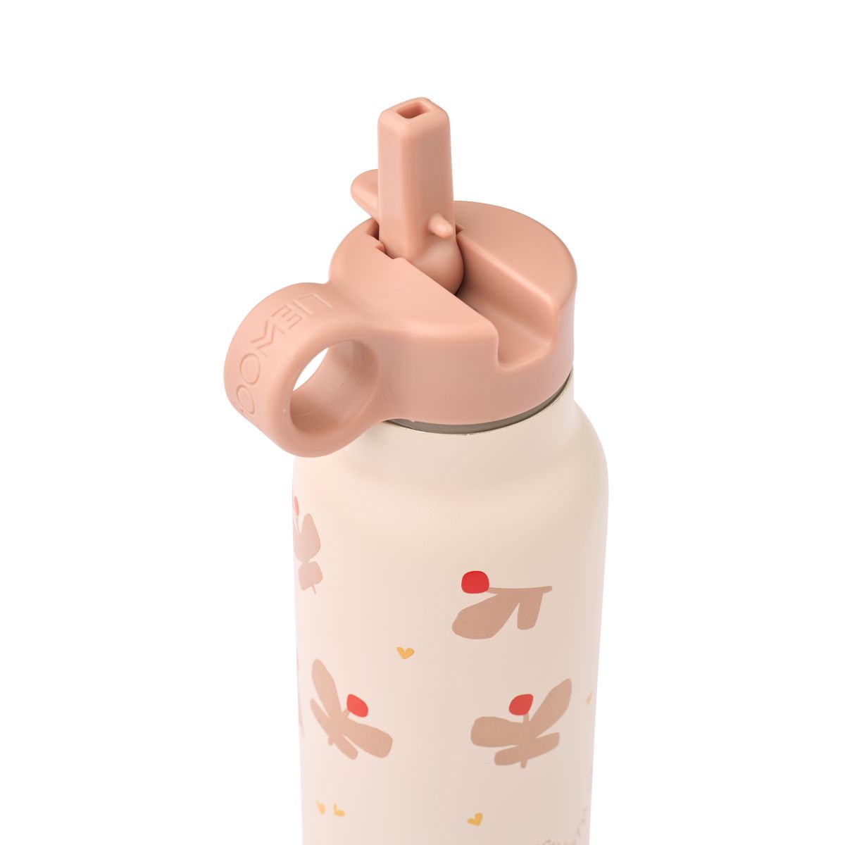 Liewood FALK Water Bottle 350 ml - Butterfly / Apple blossom - WATER BOTTLE