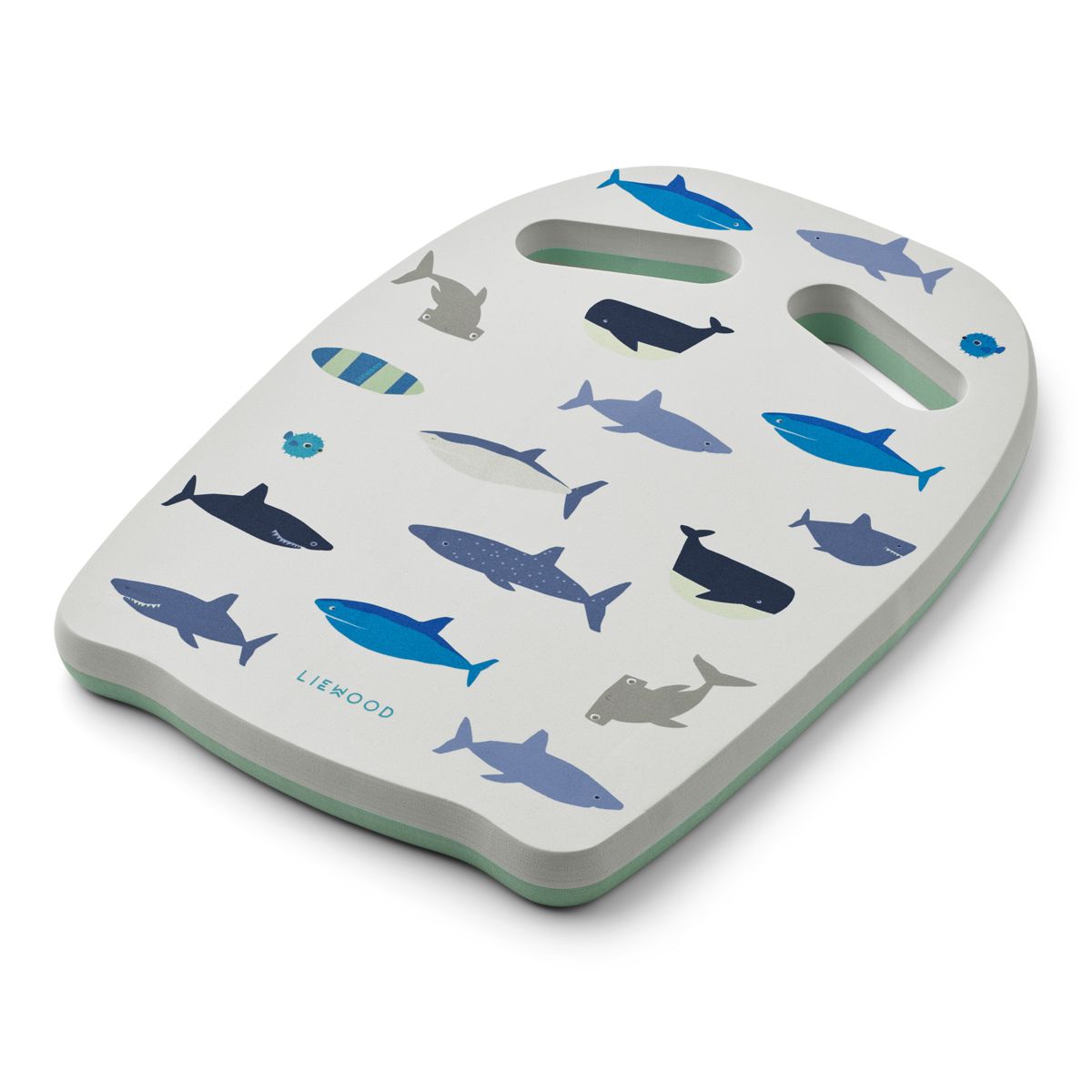 Liewood Hayden swiming kickboard - Shark / Dove blue - WATER TOYS