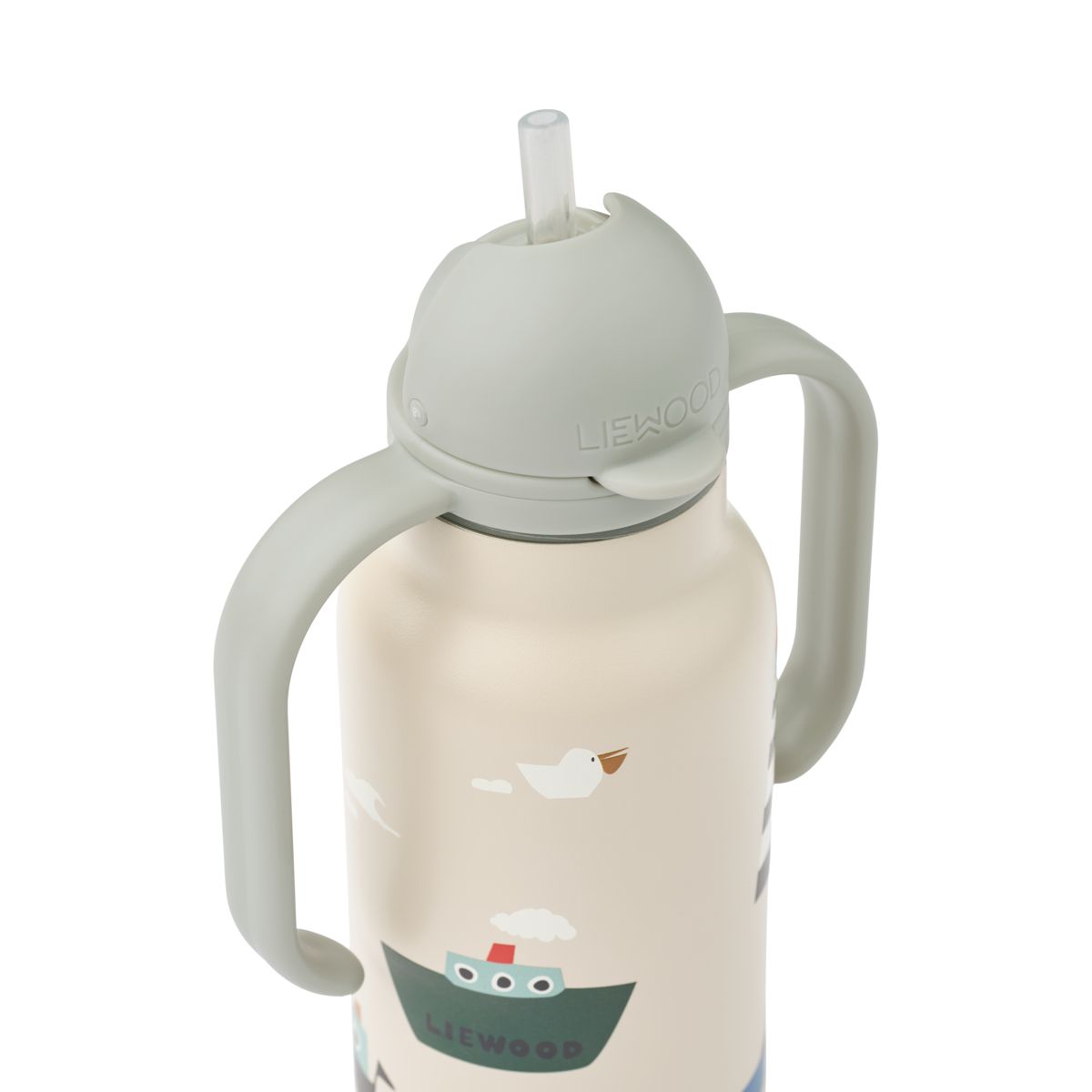 Liewood KIMMIE Steel Water Bottle 250 Ml - Sailing / Sandy - WATER BOTTLE