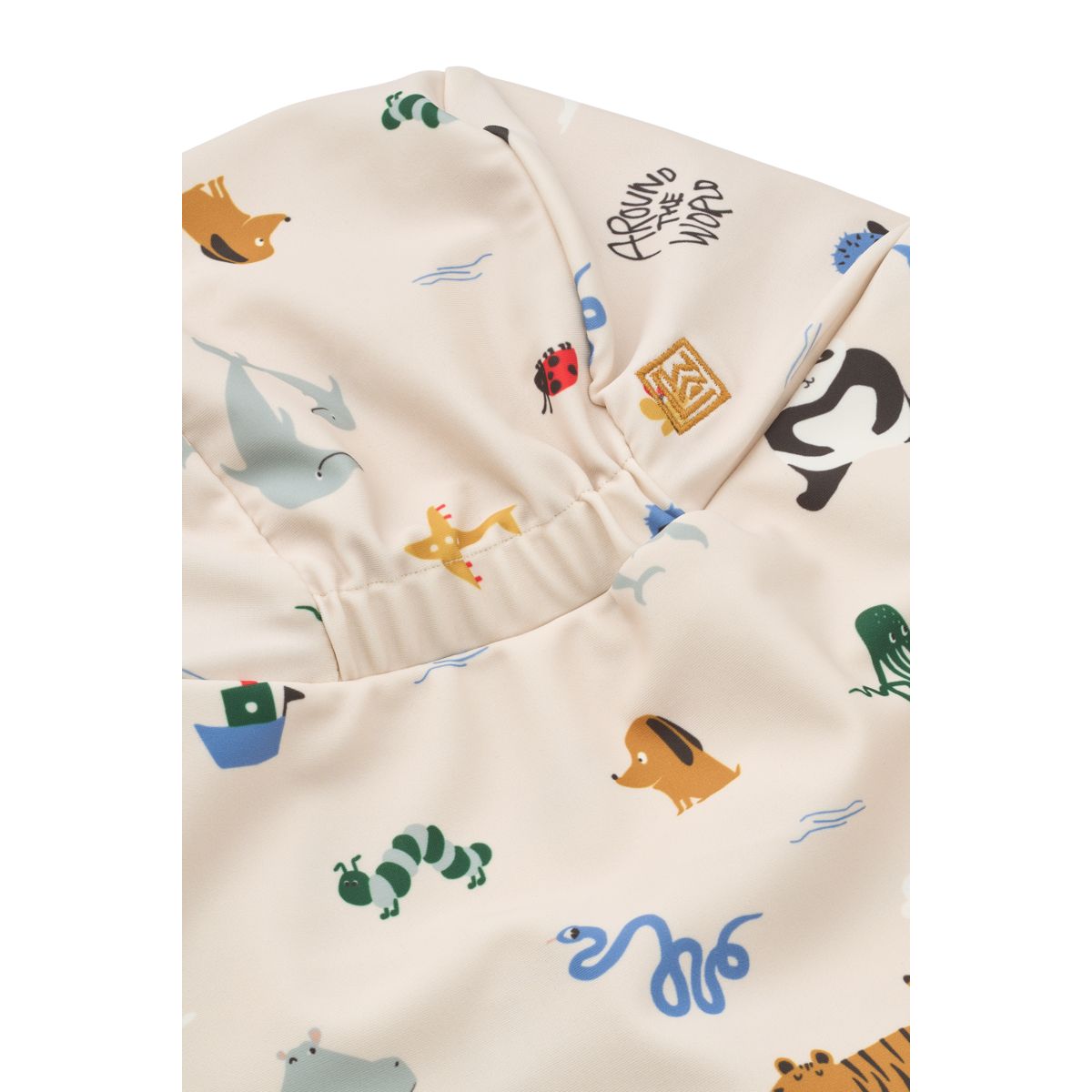 Liewood Cecilia Swim Hat - Around the world / Sandy - SWIM HAT