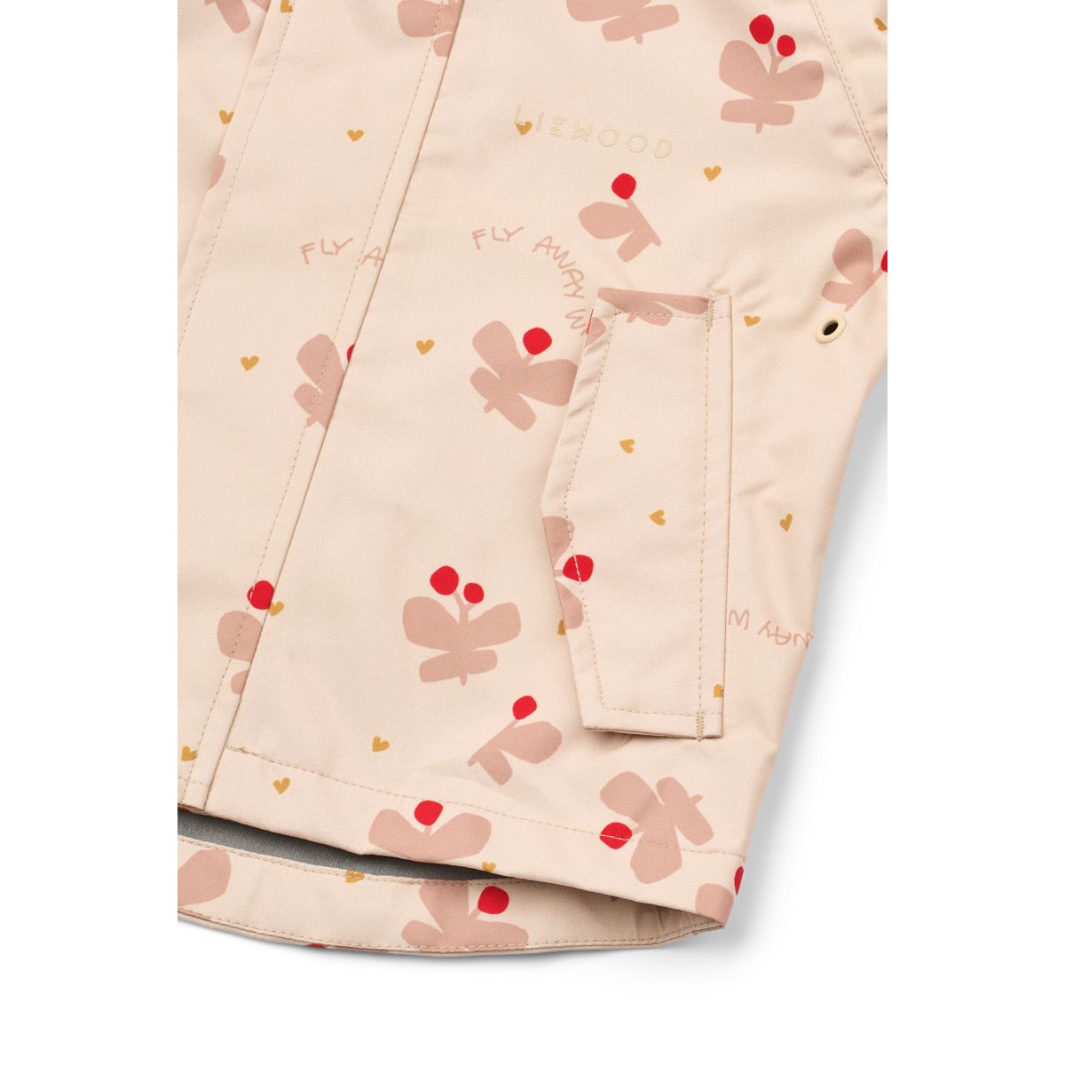 Liewood MANU Toddler Rainwear Set - Butterfly / Apple blossom - SET