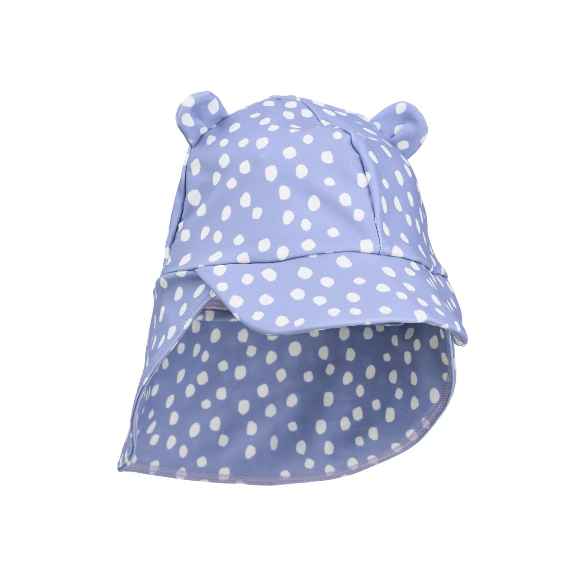 Senia swim hat - Dot / Dusty lavender