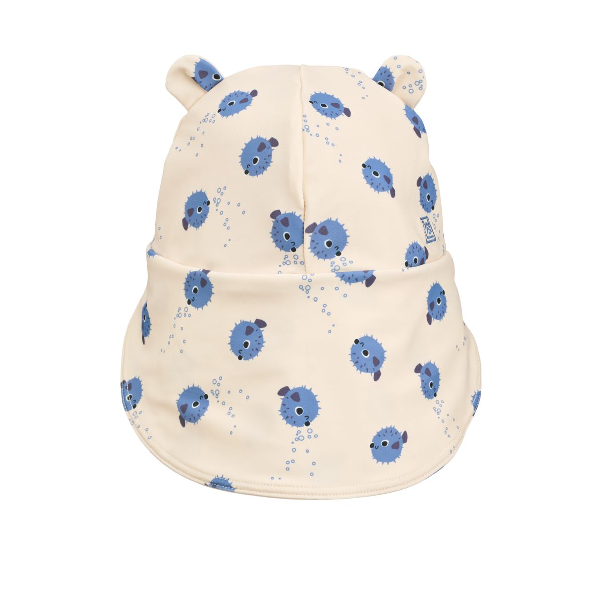 Senia swim hat - Pufferfish / Sandy