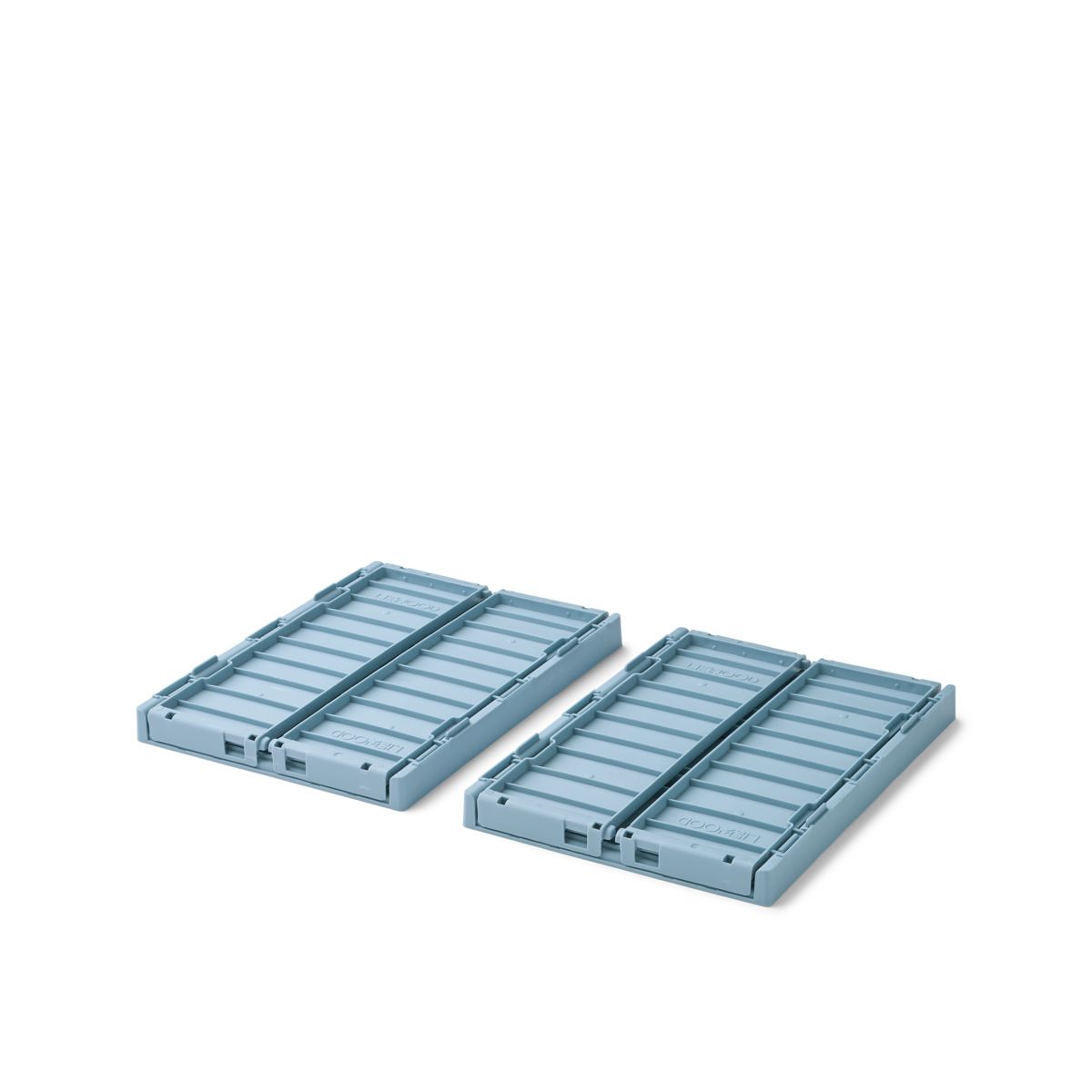 Liewood WESTON Small Storage Box 2-Pack - Beach blue - STORAGE BOX