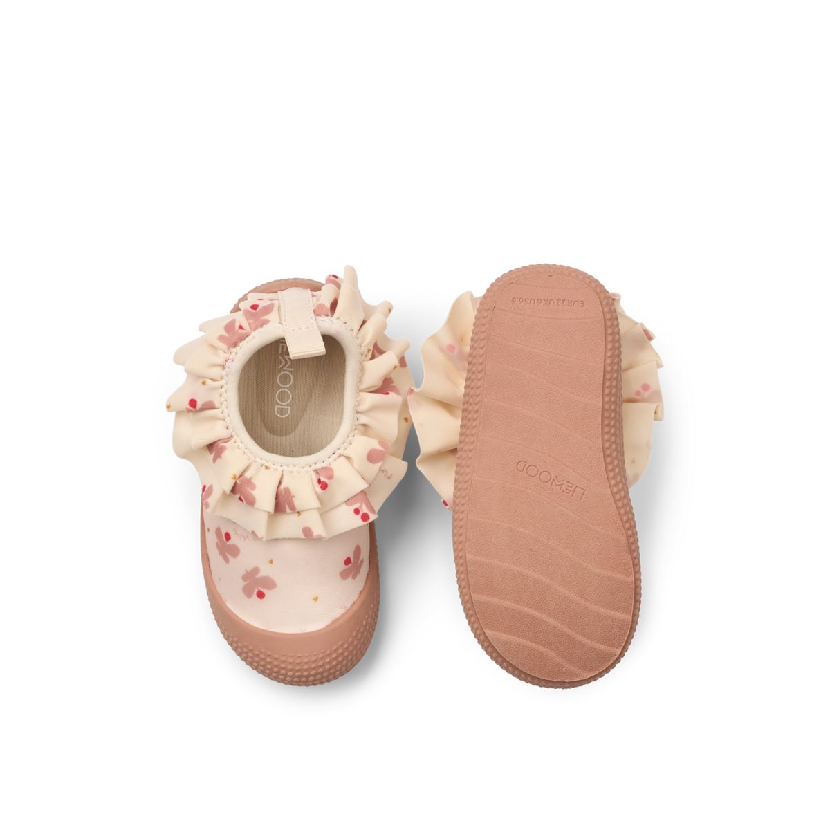 Sanjia Flounce Sea Shoes - Mini Butterfly / Apple blossom