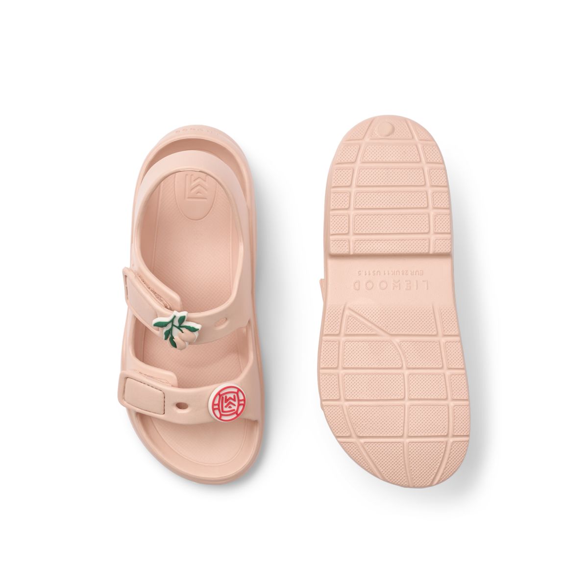 Liewood Lilo Sandals with Charms - Sorbet rose - SANDALS
