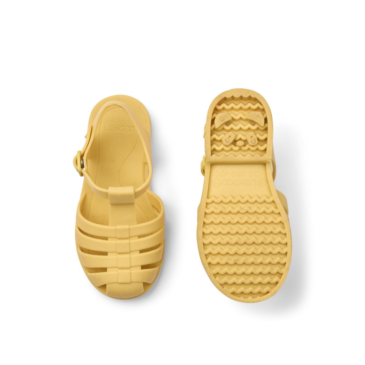 Bre Beach Sandals - Lemon yellow