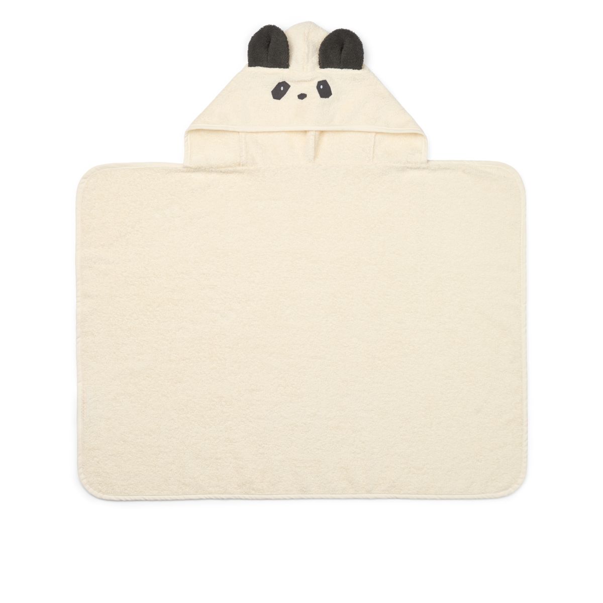 Liewood Vilas Baby Hooded Towel - Creme de la creme - TOWEL / WASHCLOTH