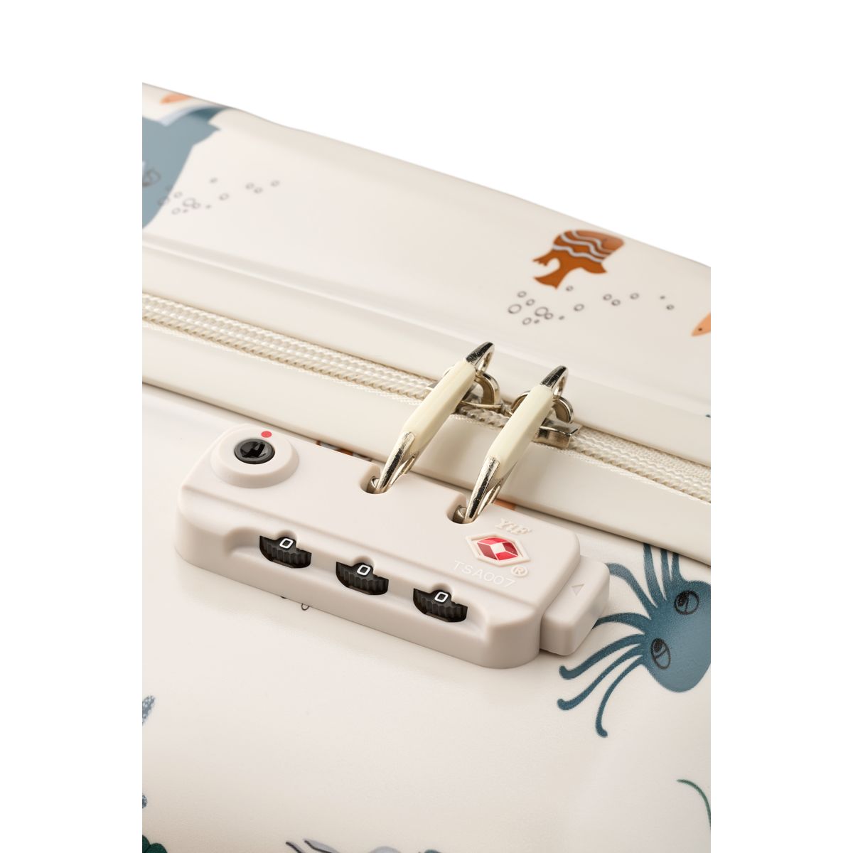 Liewood Norelle Hardcase Suitcase - Sea creature / Sandy - TRAVELBAG