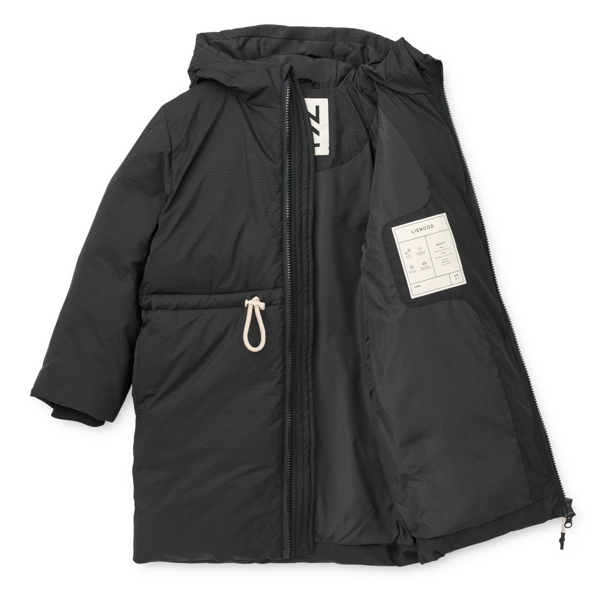 Liewood Bille Long Jacket - Black - JACKET