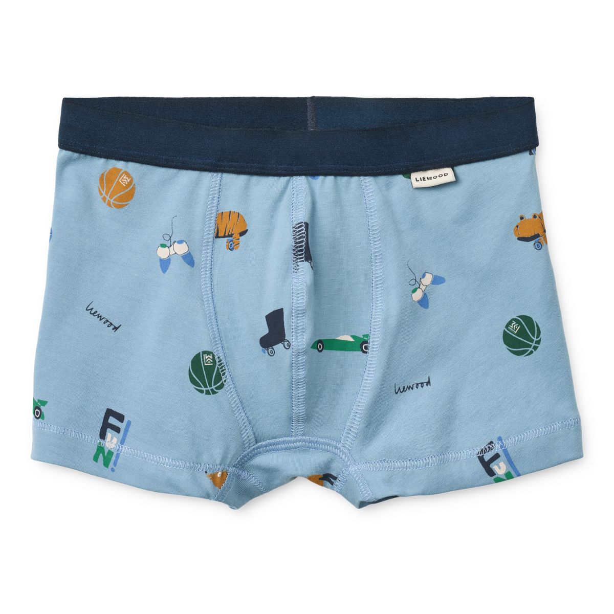 Marvin Boxers 3-Pack - Fun / Crisp white / beach blue / mix