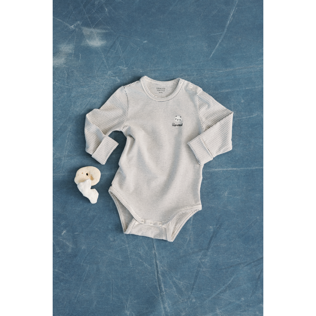 Liewood Yanni Grow Long-sleeve Bodystocking - Mini panda / Classic navy stripe / mix - BODYSTOCKING