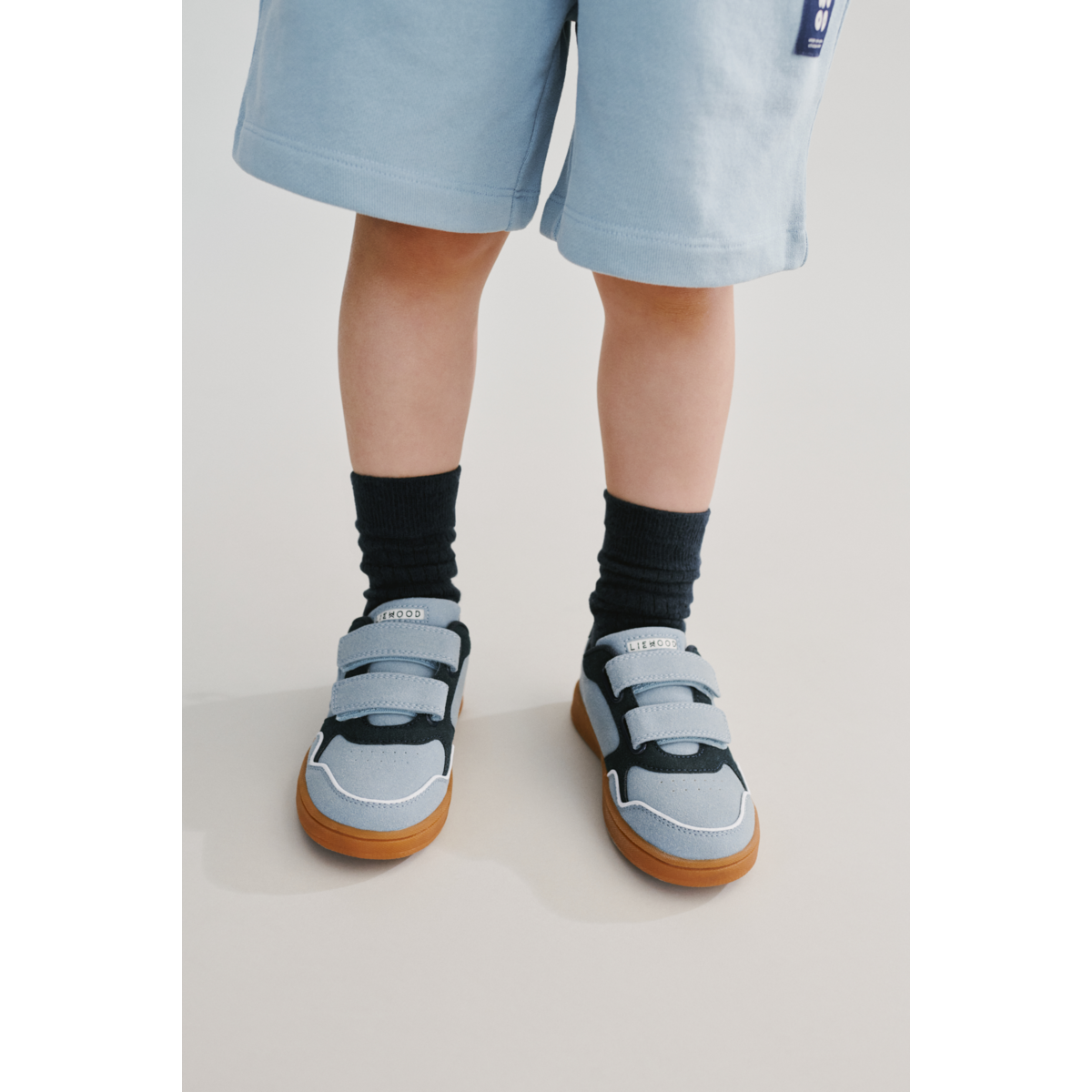 Liewood Claudina Sneakers - Beach blue / Classic navy / mix - SNEAKERS