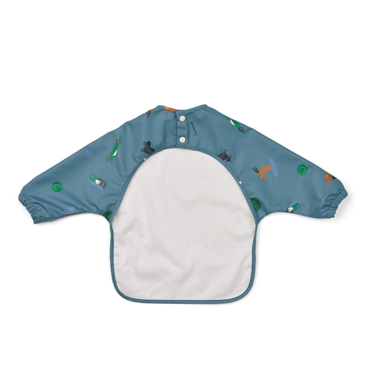 Liewood MERLE Cape Bib - Fun / Beach blue - CAPE BIB