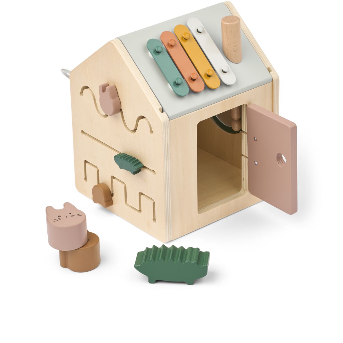 Liewood Lucas Activity Cube - Tuscany rose multi mix - ACTIVITY TOY
