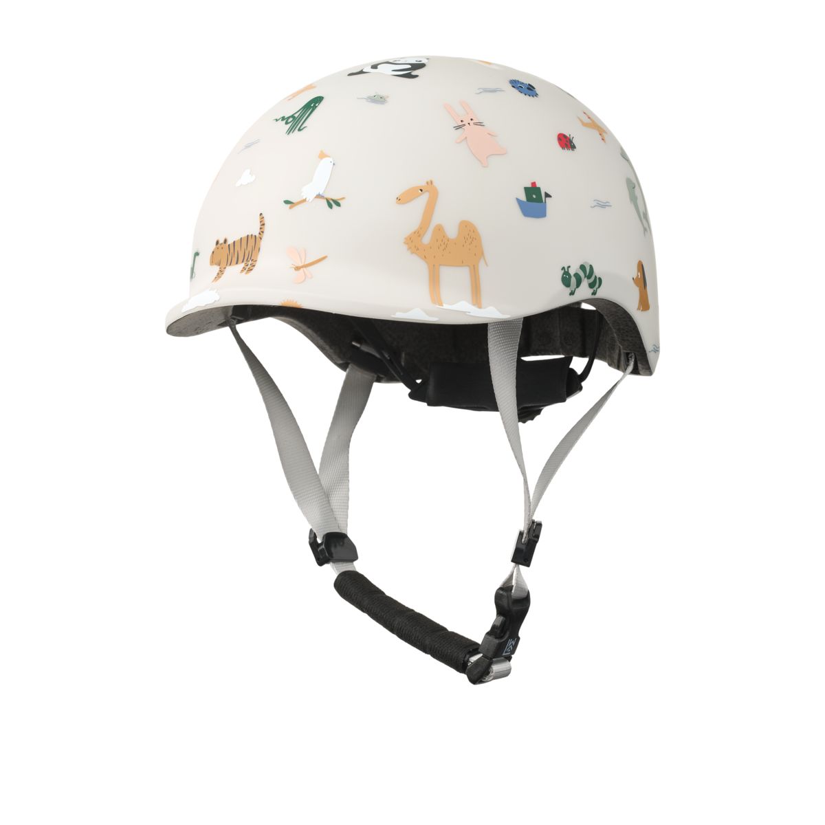 Liewood Milly Bike Helmet - Around the world / Sandy - BIKE ACCESSORIES