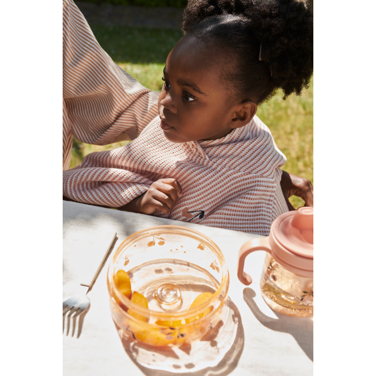 Liewood Beatrix Tableware Set - Peach / Sea shell - TABLEWARE SET