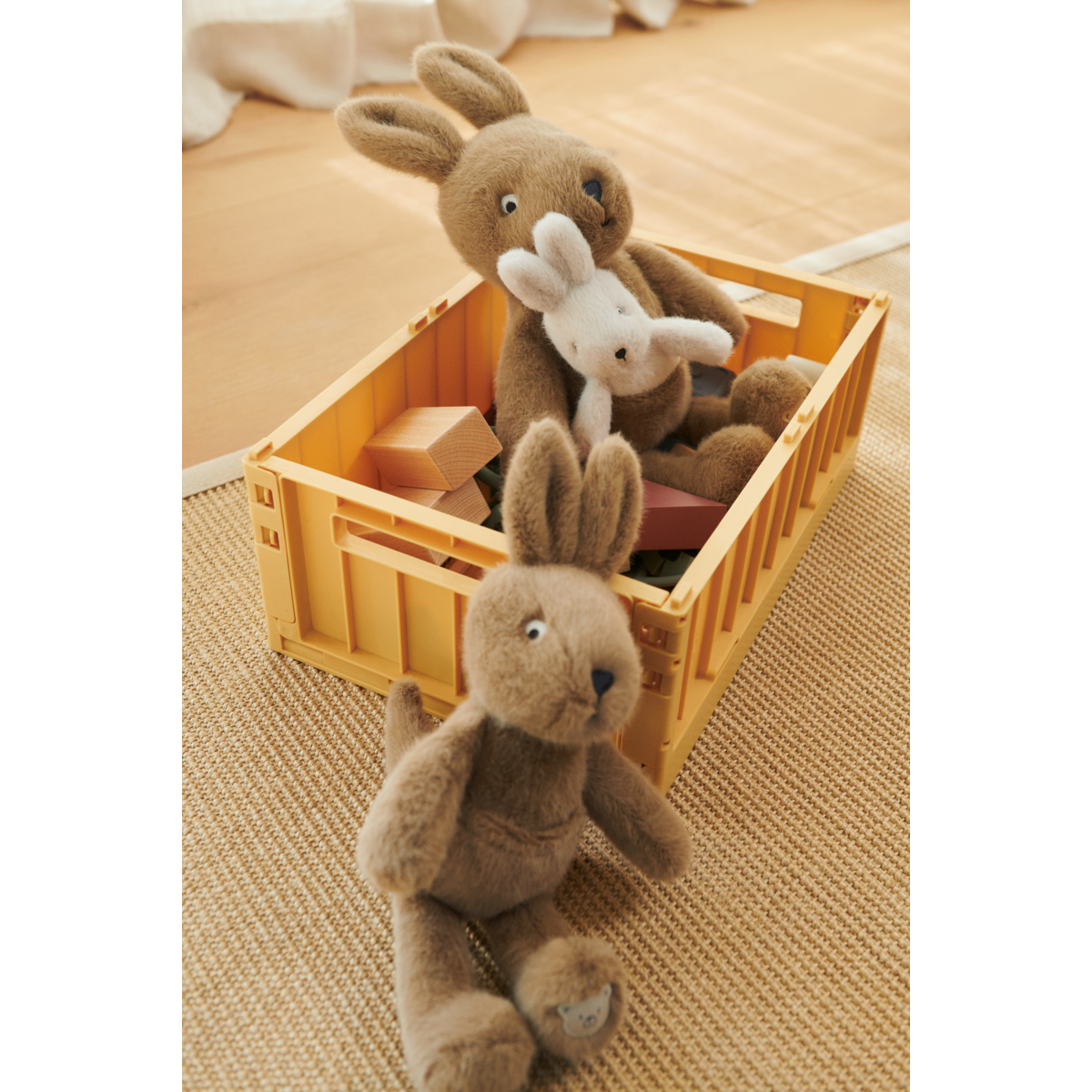 Liewood Kelly Kangaroo Mommy & Me Teddy - Dune - TEDDY