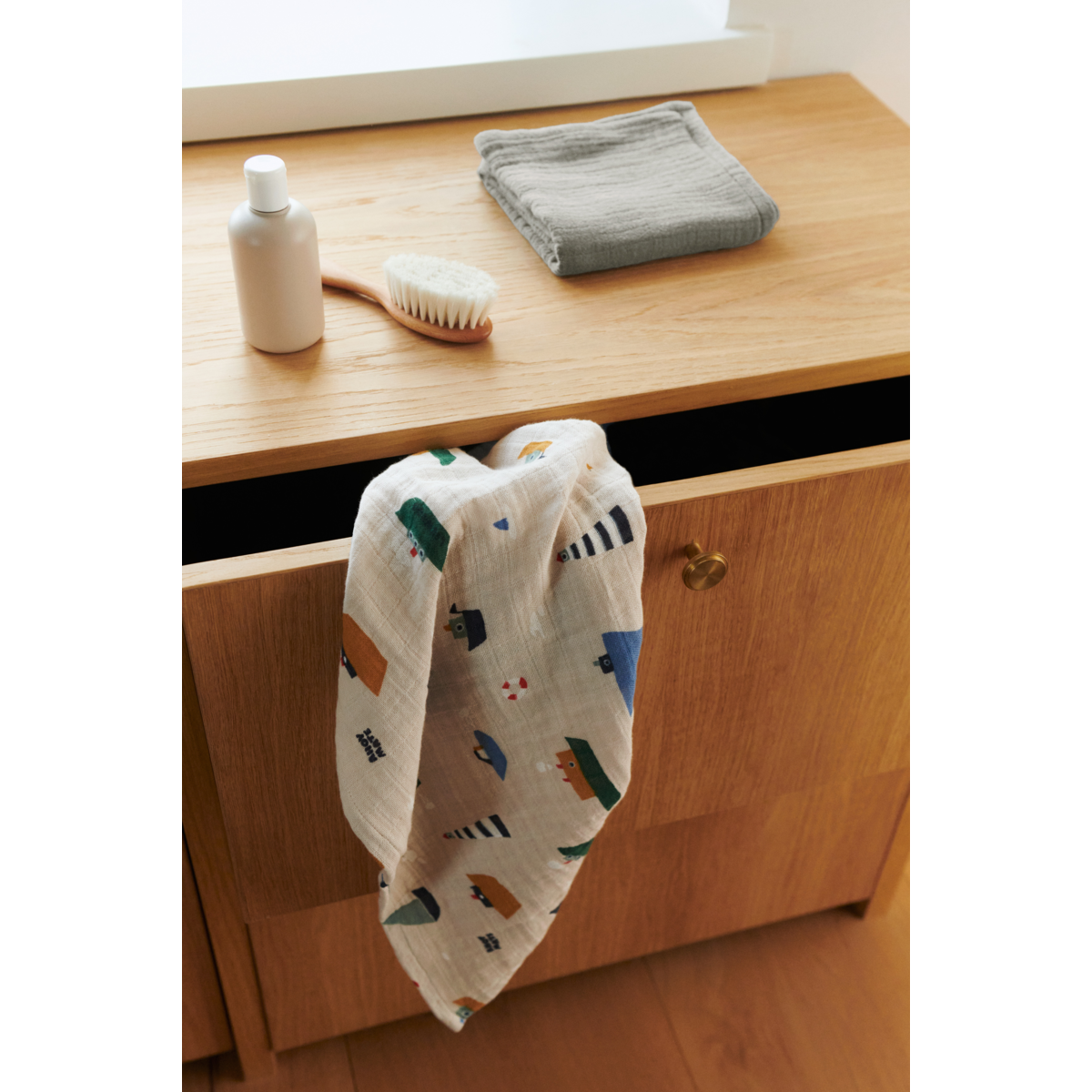 Liewood LEWIS Muslin Cloth 2-Pack - Sailing / Dove blue mix - MUSLIN CLOTH