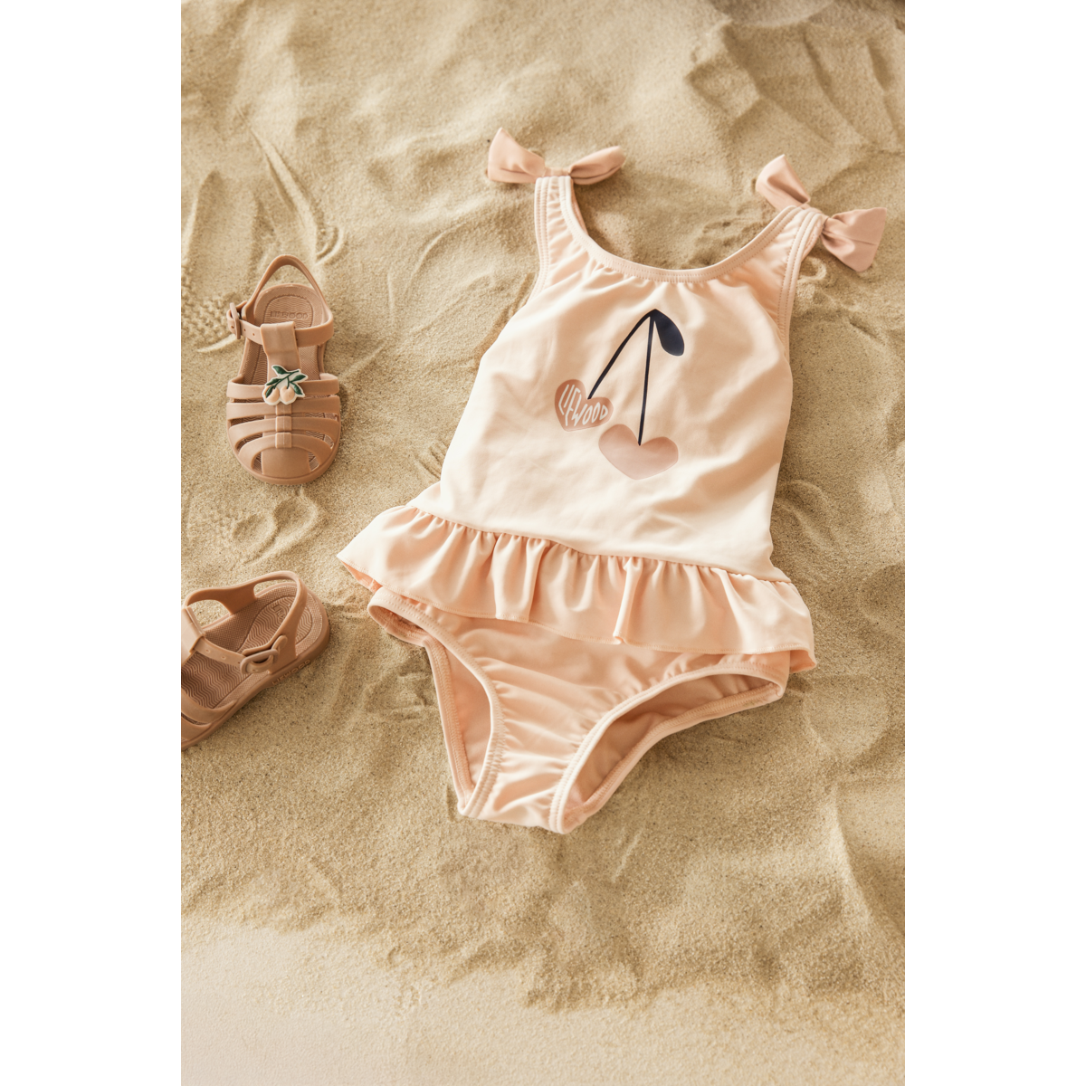 Liewood Amara Swimsuit with Bow - Apple blossom - SWIMSUIT