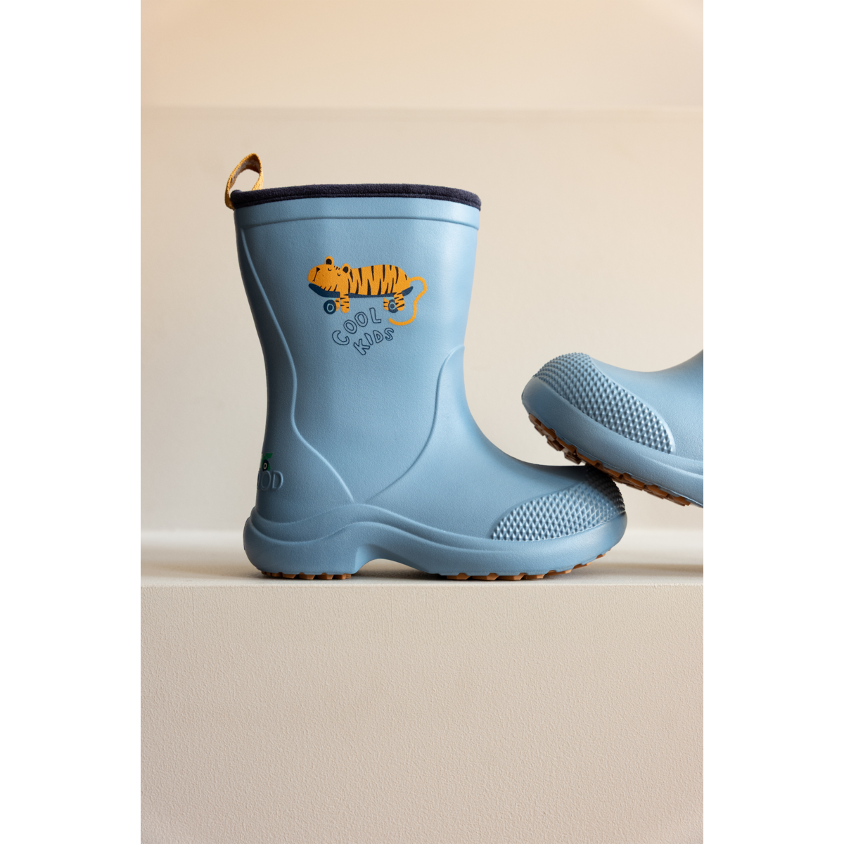 Liewood Aston Rain boots - Tiger / Beach blue - RAIN BOOTS