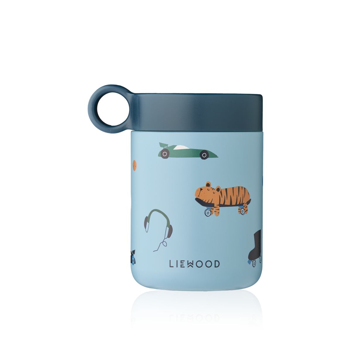 Liewood Kiani Food Jar - Fun / Beach blue - FOOD JAR