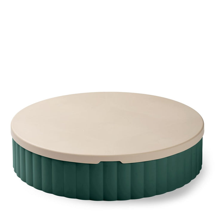 Liewood Saul Sandpit - Garden green / Sandy - OUTDOOR TOY