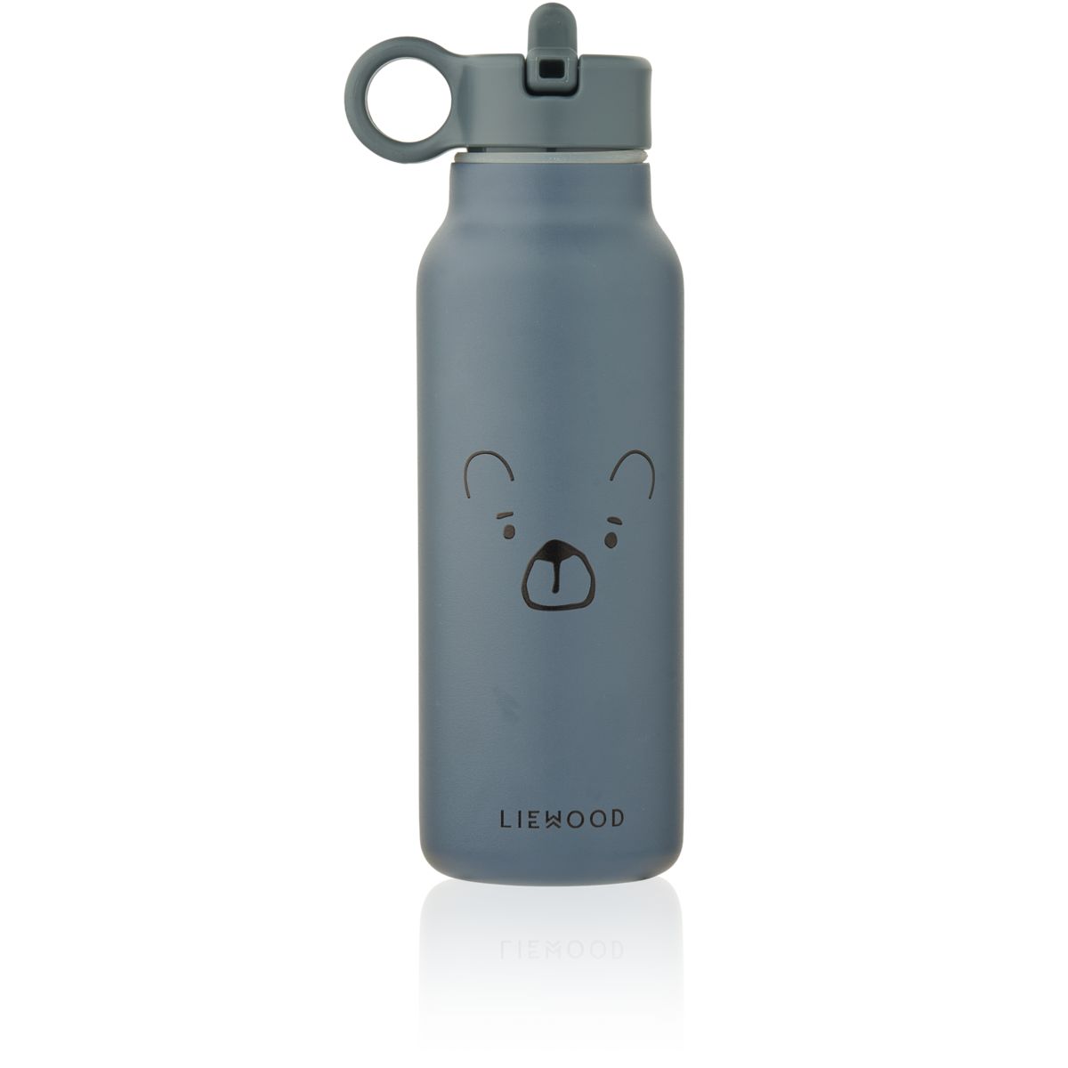 Liewood Falk Water Bottle 350 ml - Mr bear whale blue - WATER BOTTLE